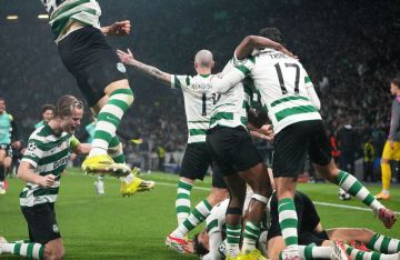 سبورتينغ لشبونة يحقق ريمونتادا مثيرة ويحجز بطاقة التأهل الأولى إلى ربع نهائي دوري الأبطال سبورتينغ لشبونة يحقق ريمونتادا مثيرة ويحجز بطاقة التأهل الأولى إلى ربع نهائي دوري الأبطال