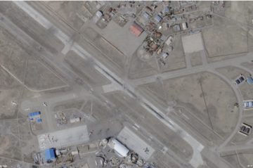 هجوم على برج مراقبة ومدرج مطار تبريز