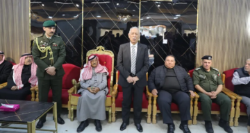 مندوبا عن الملك وولي العهد...العيسوي يعزي عشيرتي الفواز والمطالقة والشقران