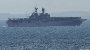 مصادر: أمريكا ترسل آلاف الجنود وسفينة برمائية إلى الشرق الأوسط مصادر: أمريكا ترسل آلاف الجنود وسفينة برمائية إلى الشرق الأوسط