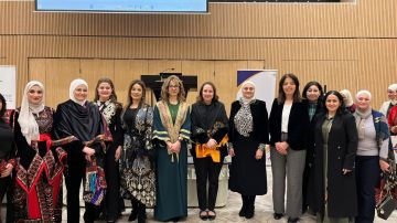 جامعة الشرق الأوسط تنظم إفطارا رمضانيا لشبكة المرأة والقيادة في التعليم العالي جامعة الشرق الأوسط تنظم إفطارا رمضانيا لشبكة المرأة والقيادة في التعليم العالي