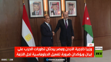 الأردن ومصر يدعوان إلى تفعيل الدبلوماسية الأردن ومصر يدعوان إلى تفعيل الدبلوماسية