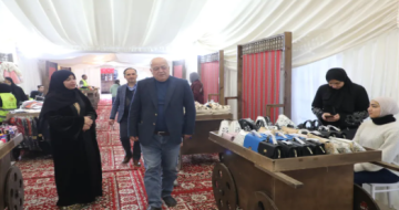 افتتاح بازار بيت النابلسي بعنوان العيد بإربد أحلى 