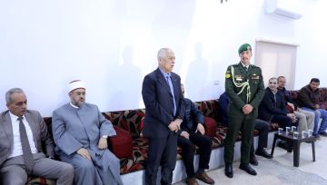 العيسوي ينقل تعازي الملك وولي العهد إلى عشيرة العبيدات