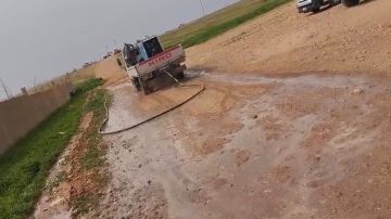 المياه تضبط اعتداءات على خطوط مياه في الموقر