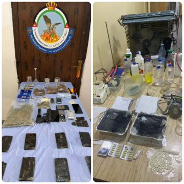 مكافحة المخدرات: القبض على 39 شخصا خلال حملات ومداهمات واسعة في مختلف مناطق المملكة