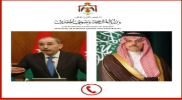 وزير الخارجية يبحث مع نظيره السعودي تداعيات التصعيد الخطير في المنطقة وزير الخارجية يبحث مع نظيره السعودي تداعيات التصعيد الخطير في المنطقة