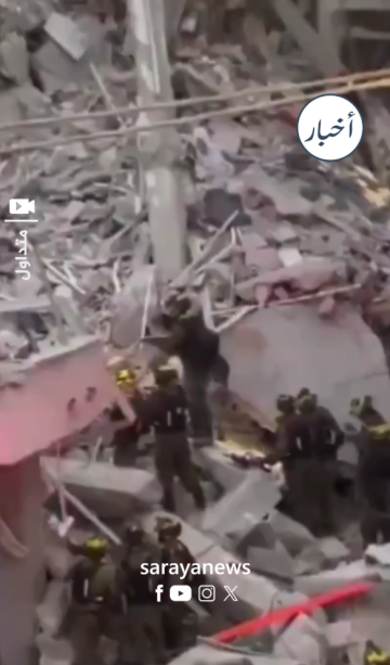 بالفيديو .. دمار واسع في تل أبيب