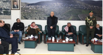 مندوبا عن الملك وولي العهد...العيسوي يعزي الحباشنة وقشوع