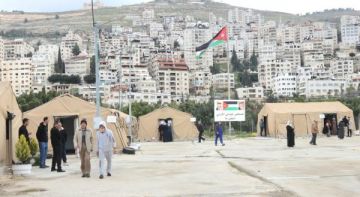 طواقم المستشفى الميداني الأردني نابلس 10 تباشر أعمالها