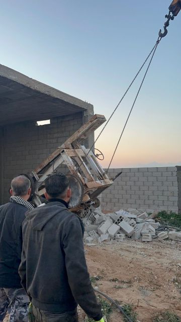 المياه: ضبط حفارة تحفر بئر مخالف في الحصينيات - المفرق