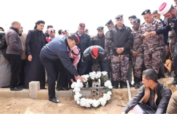 الأمن ينعى الرائد معاذ النعيمات