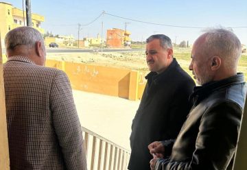 الجريري يتابع عطاء مشروع رفع سور مدرسة الناصرية الاساسية للبنين.