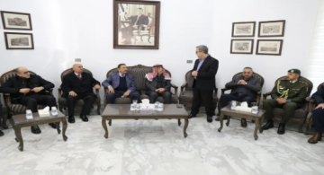 مندوبا عن الملك وولي العهد...العيسوي يعزي آل عبد الجابر