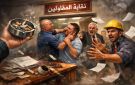  مكتة سجائر وضرب وشتائم .. ماذا جرى في نقابة المقاولين يوم الأربعاء؟