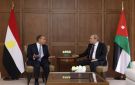 وزير الخارجية يلتقي نظيره المصري