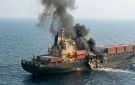 سقوط مقذوفين قرب سفينة حاويات شمال شرق رأس تنورة بالسعودية