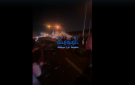 إصابات بحادث سير على شارع الأردن .. وشهود: شظية صاروخ .. فيديو