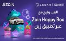 زين تعيد إطلاق حملتها الأضخم للجوائز Zain Happy Box
