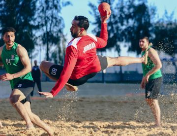 منتخب اليد الشاطئية يغادر إلى سانيا الصينية للمشاركة الآسيوية