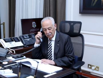 العيسوي ينقل التعازي بوفاة جعفر نجل الوزير ومدير المخابرات الأسبق نذير رشيد