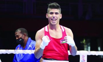 الأردني عشيش يتوج بالميدالية الذهبية ببطولة آسيا للملاكمة