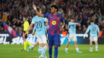 برشلونة يتخطى سيلتا فيجو ويخسر نجميه برشلونة يتخطى سيلتا فيجو ويخسر نجميه
