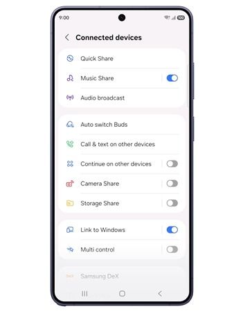 سامسونج تضيف دعم AirDrop إلى ميزة Quick Share في سلسلة Galaxy S26 سامسونج تضيف دعم AirDrop إلى ميزة Quick Share في سلسلة Galaxy S26