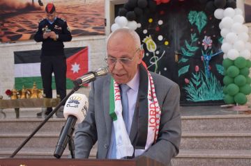 الكساسبة يرعى حفل تربية الاغوار الشمالية بـ يوم العلم صور