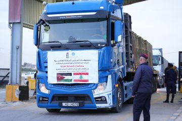 بتوجيهات ملكية .. الأردن يرسل قافلة مساعدات جديدة إلى لبنان
