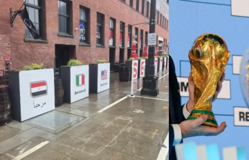 ظهور علم إيطاليا في سياتل يثير الجدل حول دخولها كأس العالم بدلا من إيران!