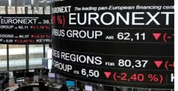 الأسهم الأوروبية تغلق على انخفاض