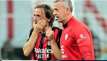 كسر في الوجنة يدخل مودريتش غرفة العمليات