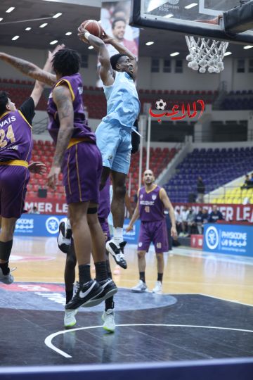 الفيصلي يكتسح الإنجليزية في نصف نهائي بطولة دوري السلة