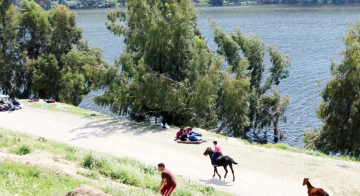 إقبال سياحي على سيل الزرقاء ومحيط سد الملك طلال في البلقاء