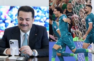 رئيس الوزراء يهنئ العراقي أسود الرافدين بالتأهل التاريخي لكأس العالم 2026 ويعد بالمكافأت