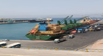 نشاط متزايد في الحركة الملاحية وحجم المناولة بالعقبة