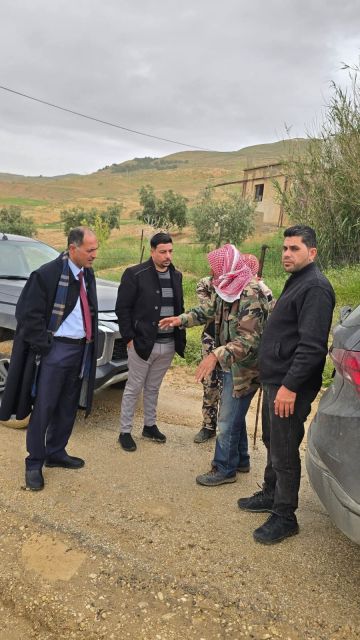 الكريمين يتفقد عددا من المواقع المتضررة من الأمطار الكريمين يتفقد عددا من المواقع المتضررة من الأمطار