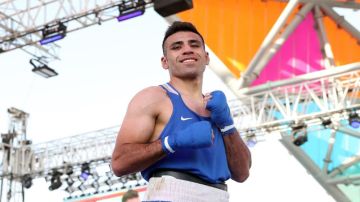 عشيش يتأهل لنصف نهائي بطولة آسيا للملاكمة