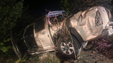 وفاة و إصابات بحادث مروع على طريق سوف .. صور