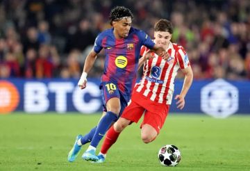 أتلتيكو يصعق برشلونة في الكامب نو بثنائية قاتلة في دوري الأبطال