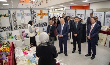 افتتاح معرض مشاريع طلبة هندسة العمارة