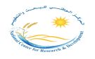 المركز الوطني للبحث والتطوير يختتم مشروع الزراعة المحرجة 