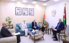 بني مصطفى تبحث وغولدمان سبل تعزيز التعاون المشترك - jo
