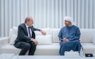 وزير الخارجية يلتقي مع نظيره الإماراتي