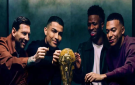 قبل كأس العالم .. إعلان ضخم يجمع كريستيانو رونالدو وميسي ومبابي وفينيسيوس - jo