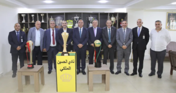 الشواربة يهنئ نادي الحسين إربد بحصوله على لقب بطل الدوري الأردني الشواربة يهنئ نادي الحسين إربد بحصوله على لقب بطل الدوري الأردني