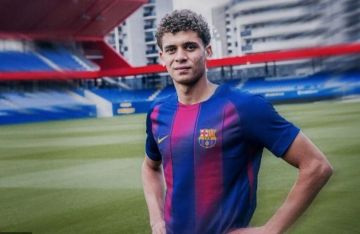 أول رد رسمي من برشلونة بشأن مستقبل  هالاند مصر 