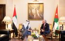 الملك يؤكد تضامن الأردن مع الإمارات - jo