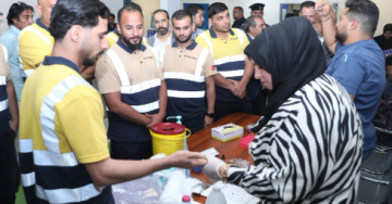 حملة للتبرع بالدم في العقبة حملة للتبرع بالدم في العقبة